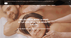 Desktop Screenshot of lalisasalon.com